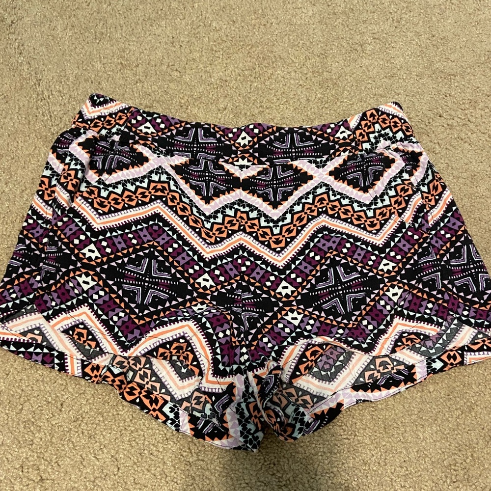 Express Aztec Cotton Shorts